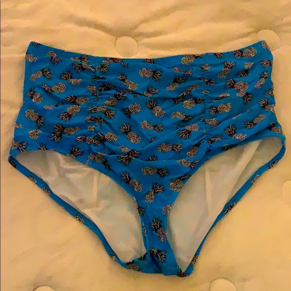 High waisted bikini bottoms